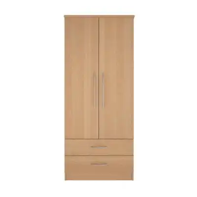 Bamber Contract 2 Door, 2 Drawer Wardrobe