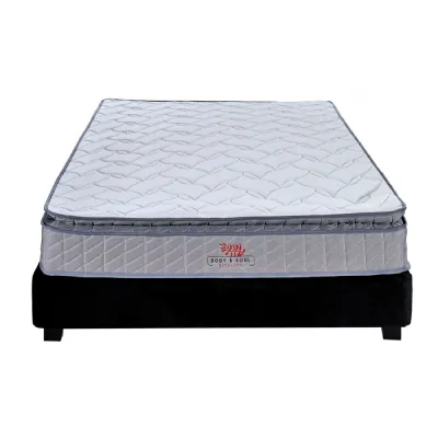 Pocket Spring Rolled 3ft Single Bed Mattres White Pillow Top