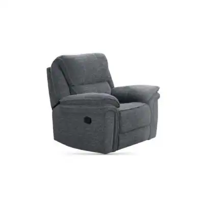 Belair Grey Fabric Recliner Chair