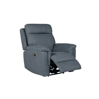 Bowie 1 Seater Electric Recliner Azul