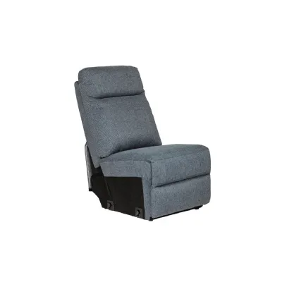 Bowie Armless Sectional Azul
