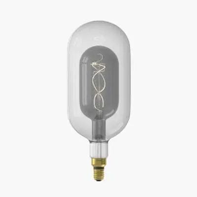 LED Clear and Smokey Double Tube Organic E27 Bulb