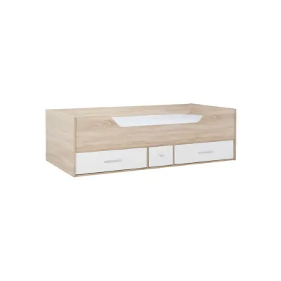 Camden Cabin Bed White & Oak Effect