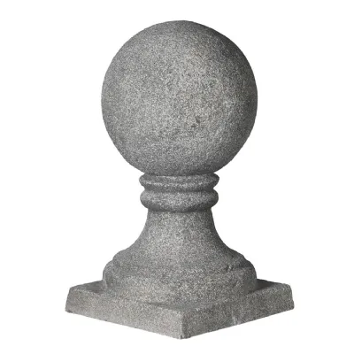 Sandstone Sphere Stand