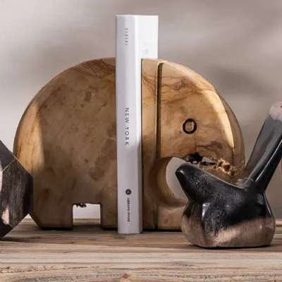 Elephant Book Ends