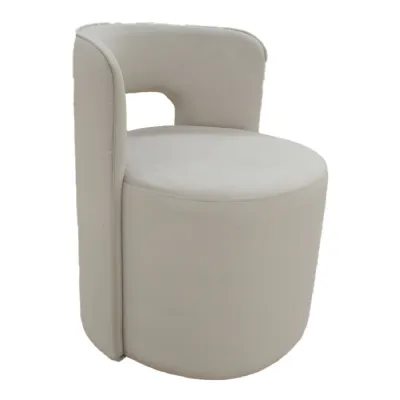Cadiz Beige Swivel Luxury Chair