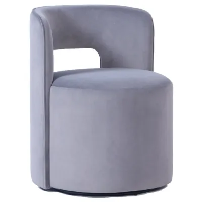 Cadiz Grey Swivel Luxury Chair