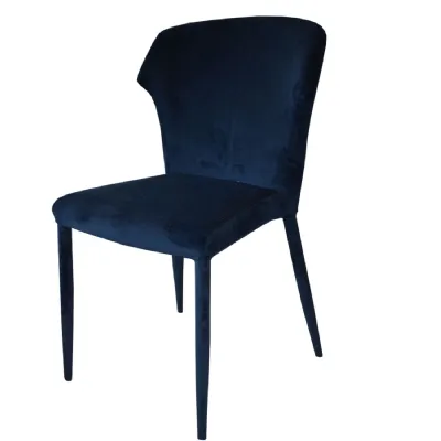 Osaka Velvet Navy Chair