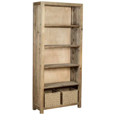 Bookcase With 2 Baskets