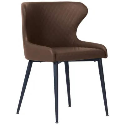 Orbit Chair Brown Pu