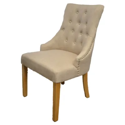 Windsor chair in OATMEAL fabric