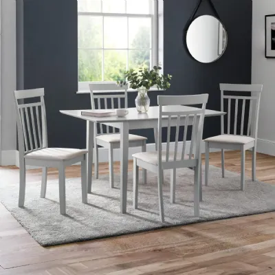 Set Of 2 Coast Grey Dining Chairs