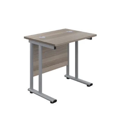 Twin Upright Office Desks 80cm Wide