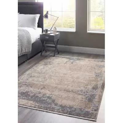 Origins Cosimo Distressed Rug Blue And Grey 160x230