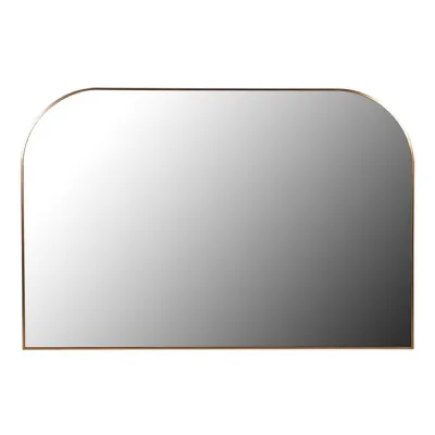 Curve Corner Over Mantle Mirror