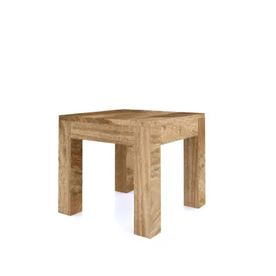 Modern Mango Wood Natural Side Lamp Table