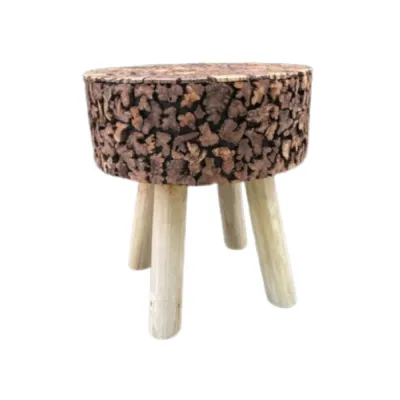 Cuba Round Stool Resin Top