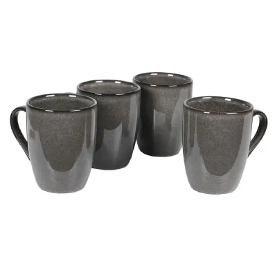 Set of 4 Ash Mugs