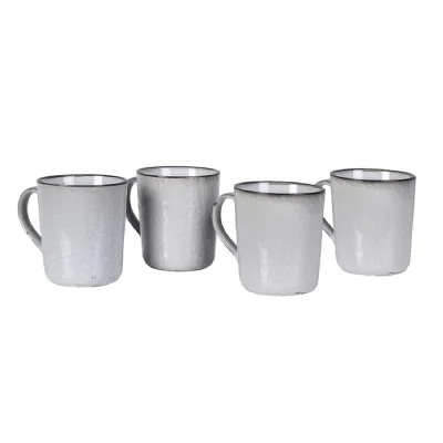 Set of 4 Flax Mugs