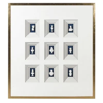 Miniature Bust Wall Art