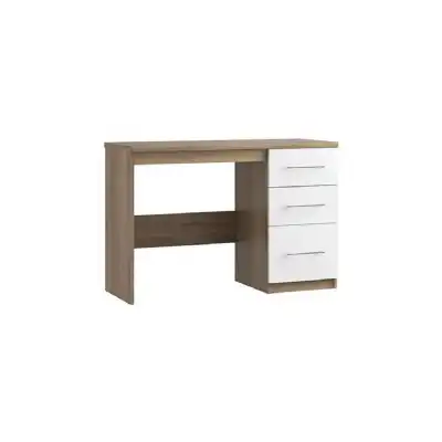 Catalina Single Pedestal 3 Drawer Dressing Table
