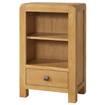 Low Bookcase With 1 Drawer