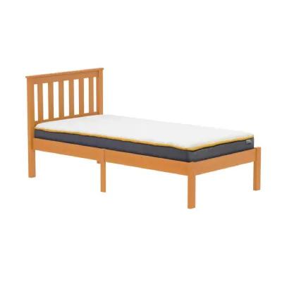 90cm Denver Low End Bed Pine