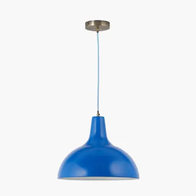 Tortona Ceiling Pendant Cobalt