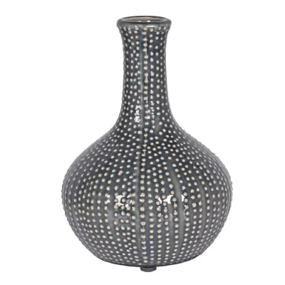 Grey Urchin Vase
