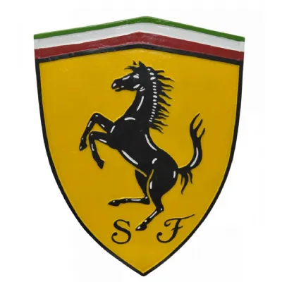 Ferrari Wall Plaque (large)