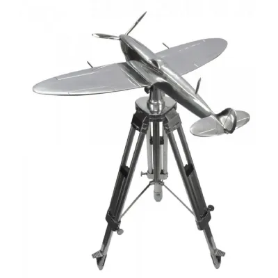 Spitfire Aircraft Model on Tripod (large)