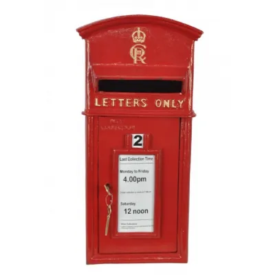 King Charles CR III Post Box