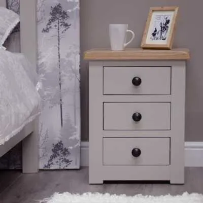 Diamond 3 Drw Bedside