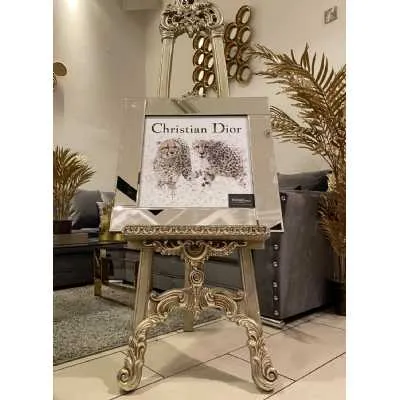 Christian Dior Cheetahs Wall Art Mirror Decor