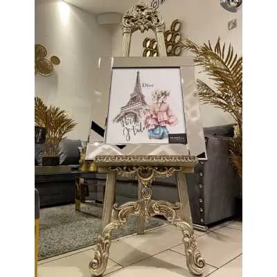 Dior Paris Fashion Mirror Wall Art Mirror Frame
