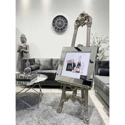 Dior Pink Moet Bottle Wall Art Mirror Frame