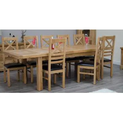 Deluxe Twin Leaf Extending Table 1800+(2x400) X 1000