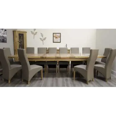 Deluxe Twin Leaf Extending Table 2400+(2x500) X 1100
