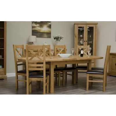 Deluxe Oval Extending Dining Table