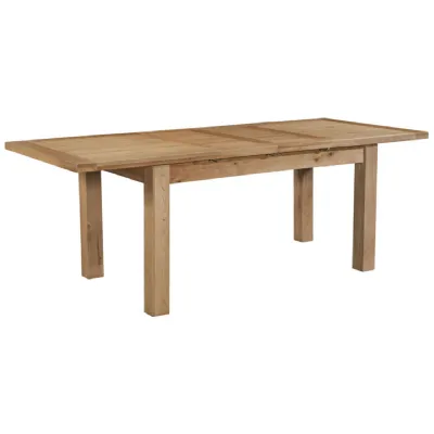 White Oak Extending Dining Table 6 to 8 Seater