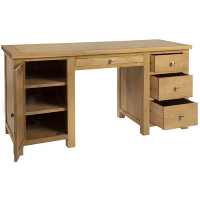 Double Pedestal Desk