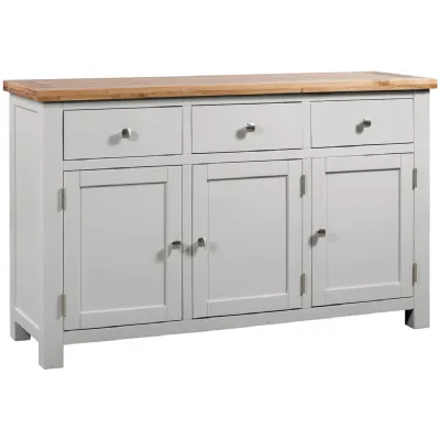 3 Door Sideboard (DPT052 MOON GREY)