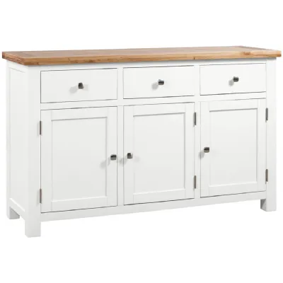 3 Door Sideboard (DPT052 WHITE)