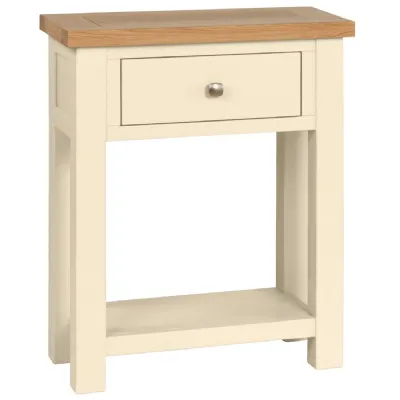 1 Drawer Console Table (IVORY)