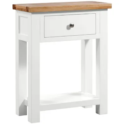 1 Drawer Console Table (DPT078 WHITE)