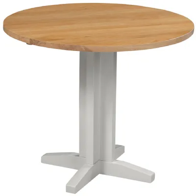 Drop Leaf Dining Table (DPT089 MOON GREY)