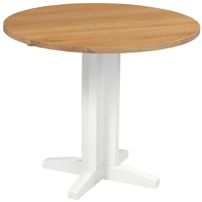 Drop Leaf Dining Table (DPT089 WHITE)