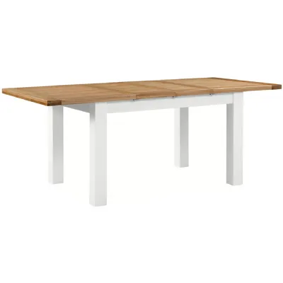 Medium Extending Dining Table (DPT094 WHITE)