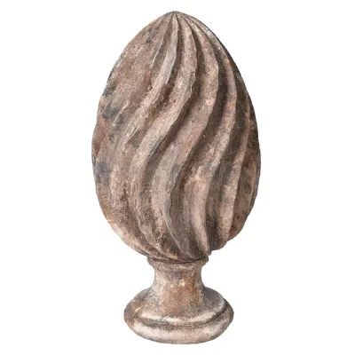 Distressed Finial Ornament