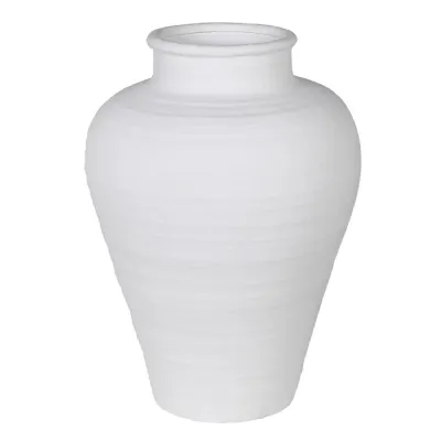 White Temple Vase